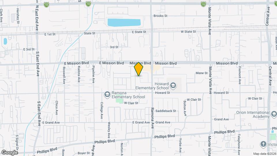 11008 San Pasqual Ave Map and Location Details