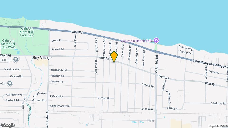 400 Kenilworth Rd Map and Location Details