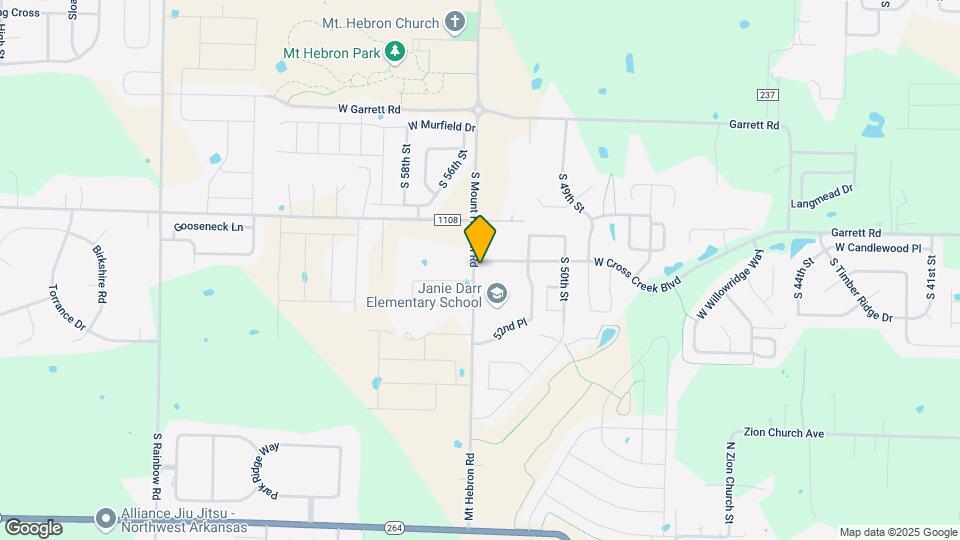5214 W Cross Creek Blvd Mapa y Detalles de la Ubicación