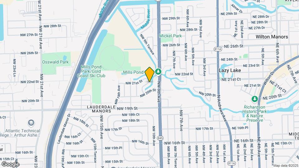 2056 NW 10th Ave Map and Location Details