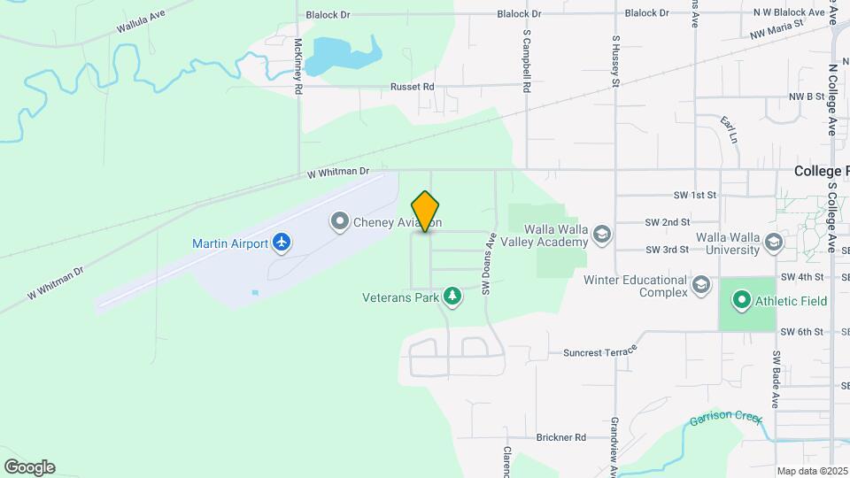 314 SW Homestead Ave Map and Location Details