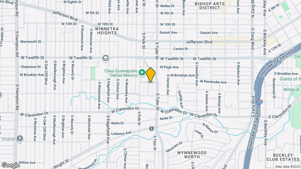 806 Buckalew St Map and Location Details