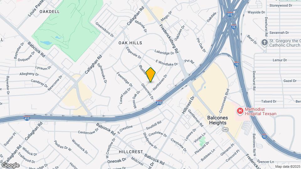 6710 Moss Oak Dr Map and Location Details