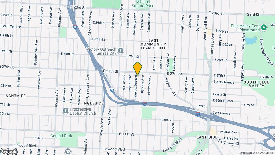 2711 Kensington Ave Map and Location Details