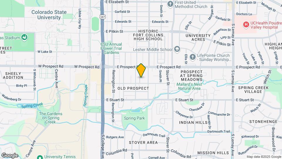 1618 Peterson Pl Map and Location Details