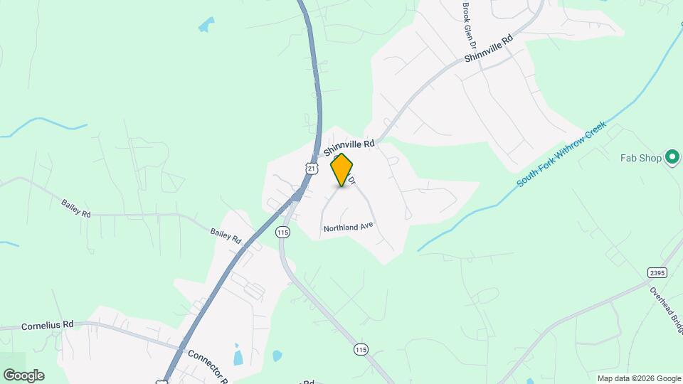 125 Shephard Hill Dr Map and Location Details