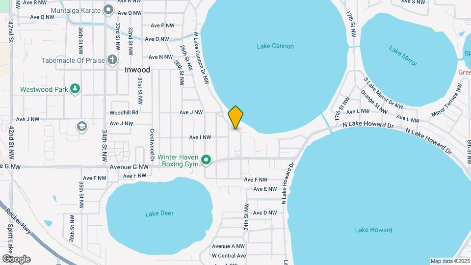 913 W Lake Cannon Dr NW Map and Location Details