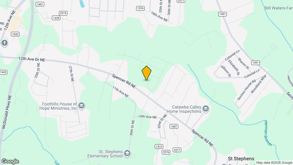 1281 30th St Ln NE Map and Location Details