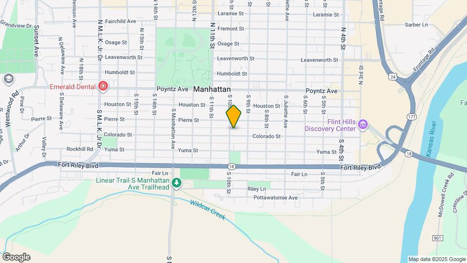 926 Colorado St Map and Location Details