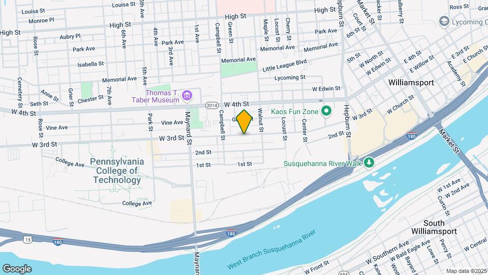 737-739 W 3rd St Mapa y Detalles de la Ubicación