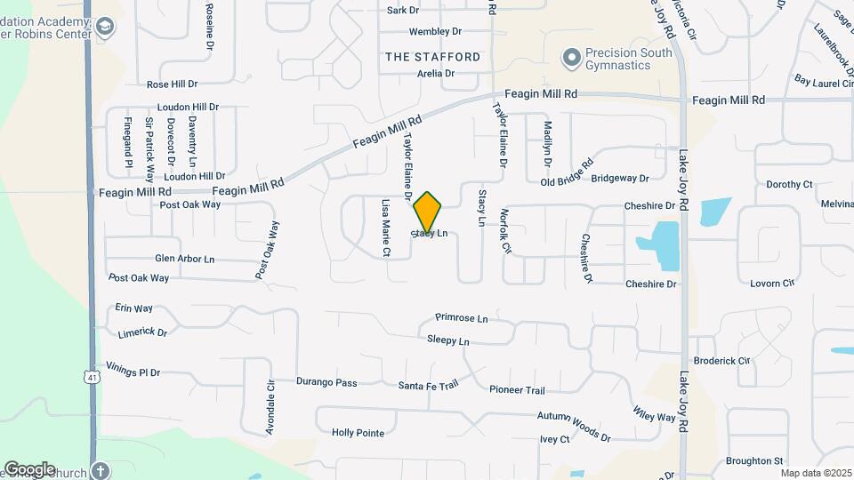 300 Stacy Ln Map and Location Details