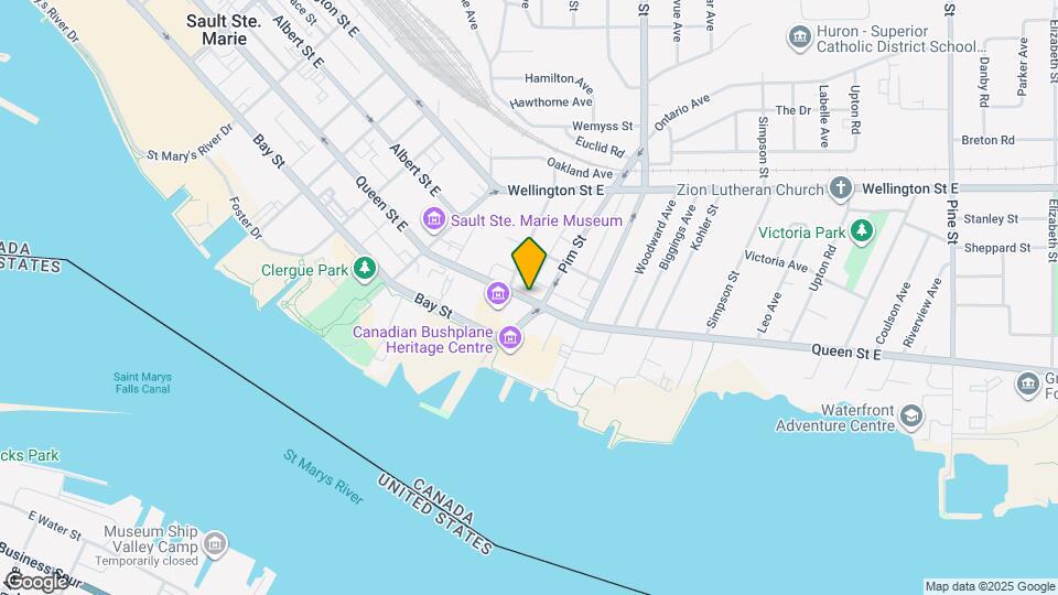 844 Queen St E Map and Location Details