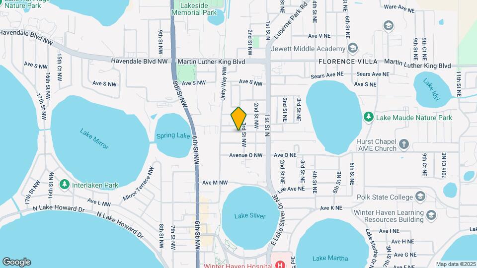 316 Palmetto Ave NW Map and Location Details