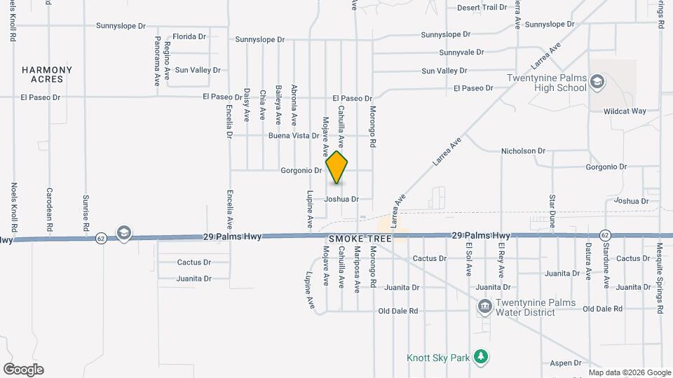 6372 Cahuilla Ave Mapa y Detalles de la Ubicación