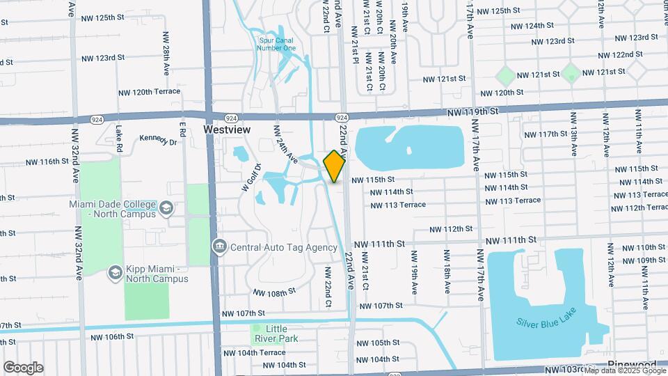 11402 NW 22nd Ave, Unit Apartment #2 Map and Location Details