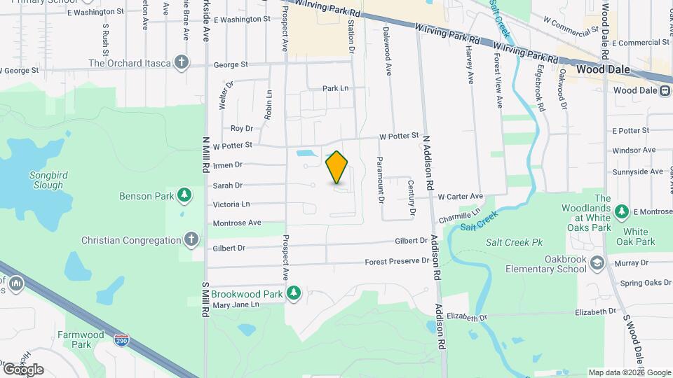 Orchard Lake Apartment Map and Location Details