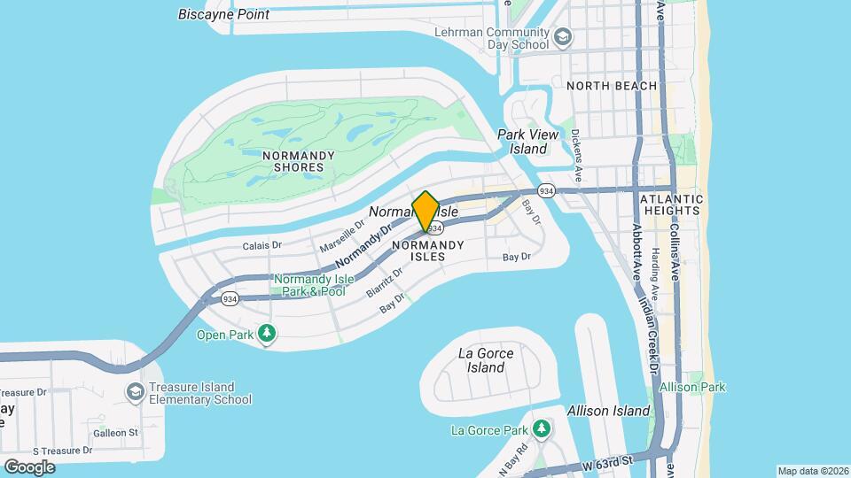 1300 71st St Map and Location Details