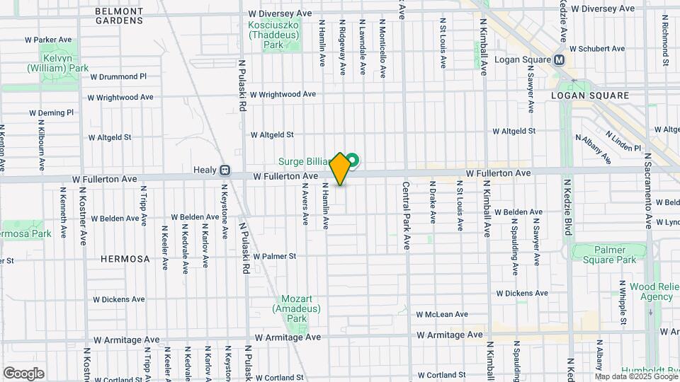 2334 N Ridgeway Ave Map and Location Details