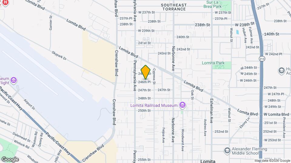 2343 246th Pl Map and Location Details