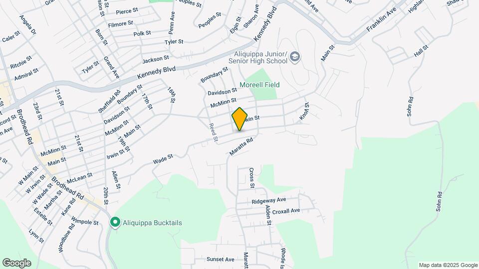 1217 Wade St Map and Location Details