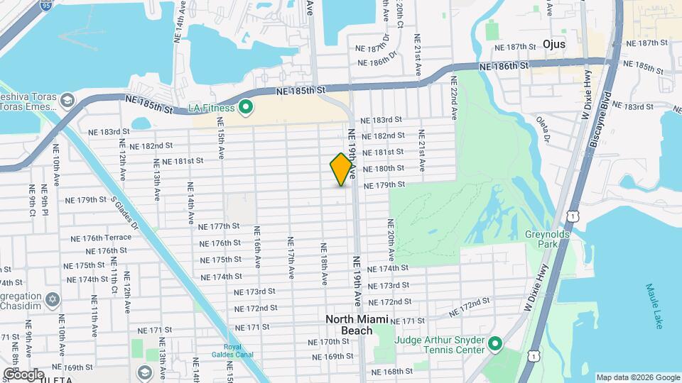 1870 NE 179th St Mapa y Detalles de la Ubicación