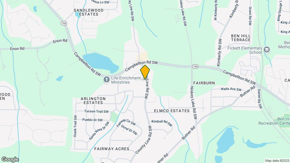 2225 Oxford Ct SW Map and Location Details