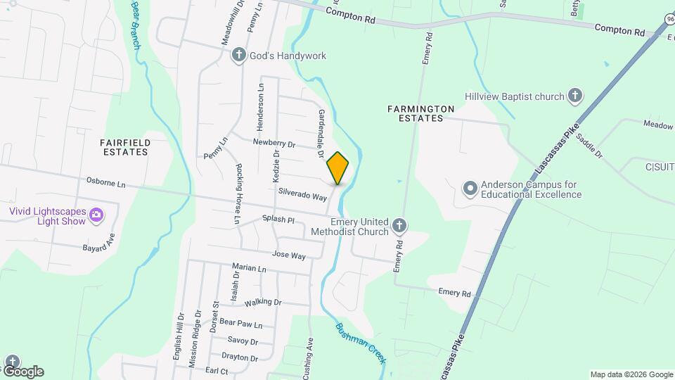 2055 Gardendale Dr Mapa y Detalles de la Ubicación