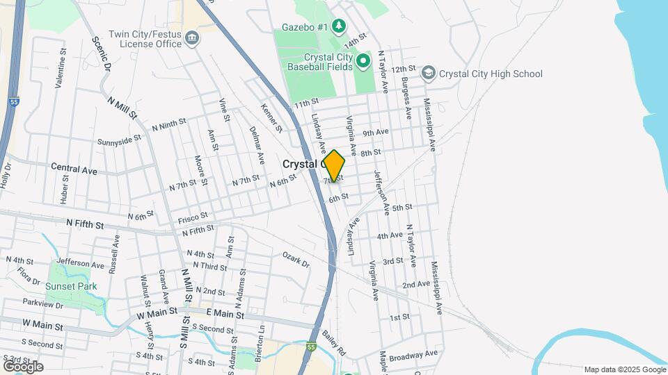 607 Lindsay Ave Map and Location Details