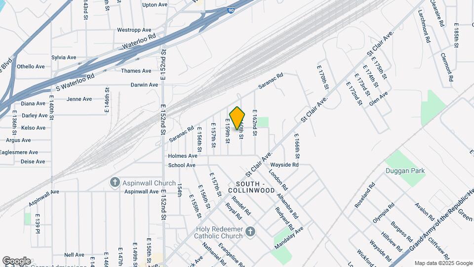 700 E 160th St Map and Location Details