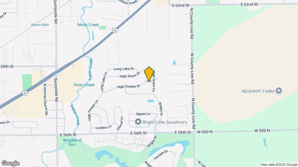 11631 High Timber Dr Map and Location Details