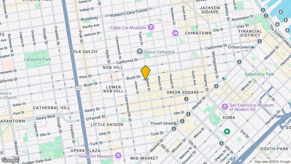 701 Taylor Mapa y Detalles de la Ubicación