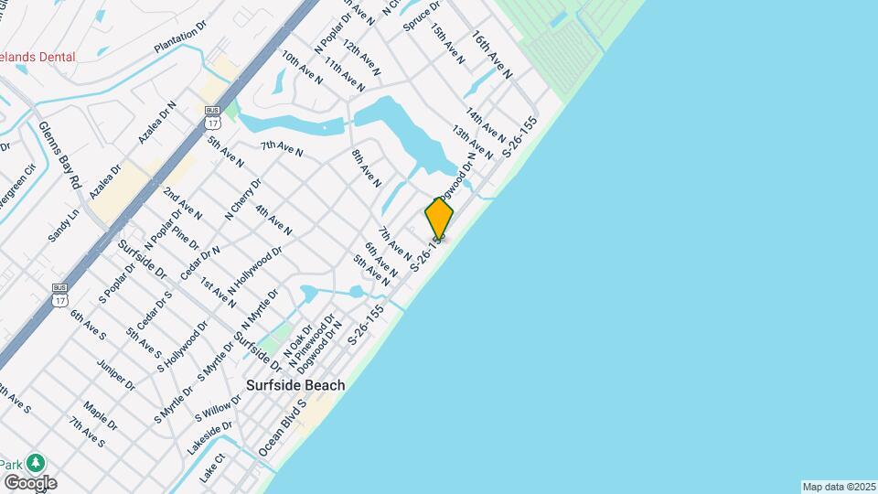 811 N Ocean Blvd, Unit Sea Shadow 205 Map and Location Details