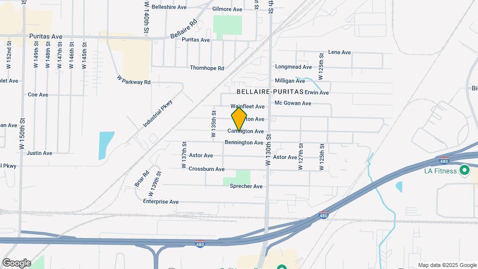 13233 Carrington Ave Map and Location Details