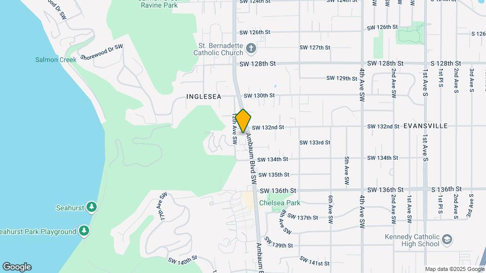 Burien Place Apartment Homes Map and Location Details
