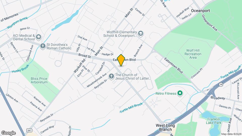 25 Monmouth Rd Map and Location Details