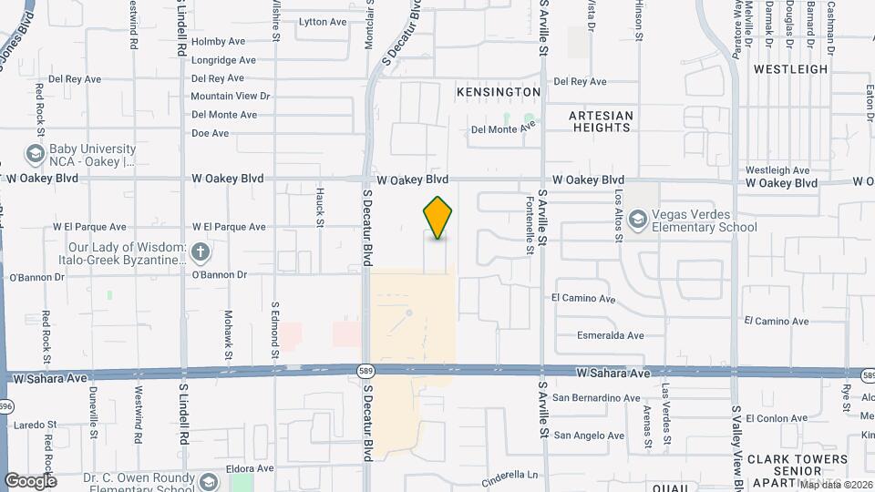 4732 O'Bannon Dr Map and Location Details