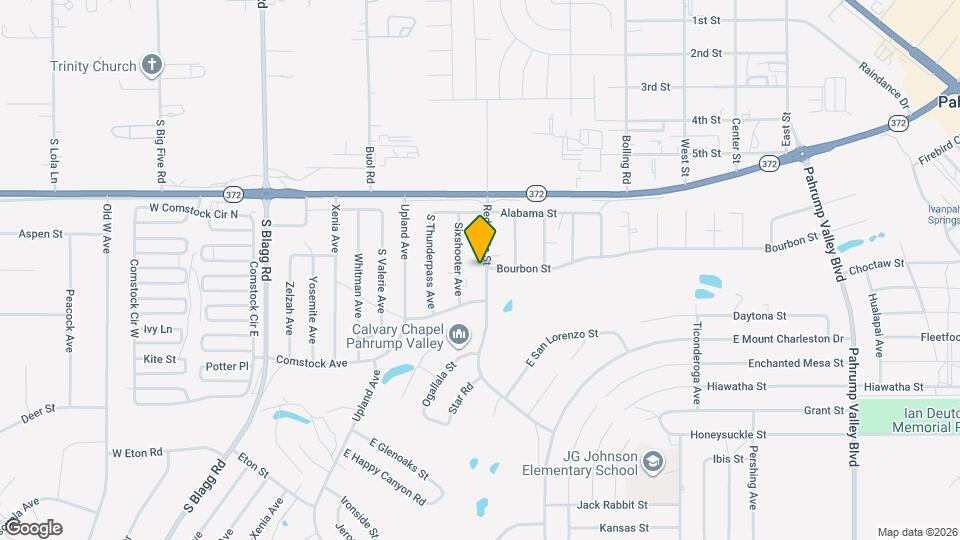 1120 Red Butte St Map and Location Details