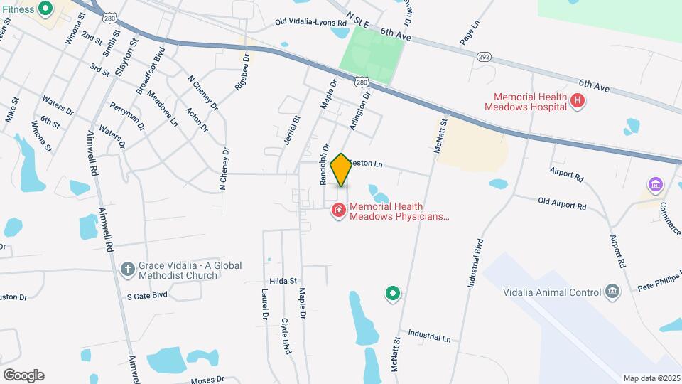 Vidalia Village Mapa y Detalles de la Ubicación