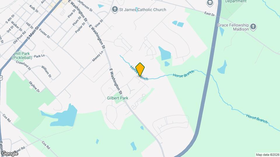 1030 Overlook Dr Mapa y Detalles de la Ubicación