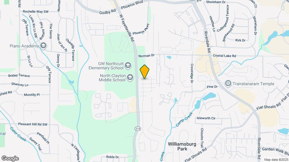 1580 Chattahoochee Ct Map and Location Details