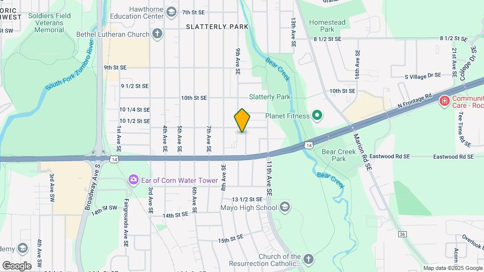 1115 9 1/2 Ave SE, Unit 2 Mapa y Detalles de la Ubicación
