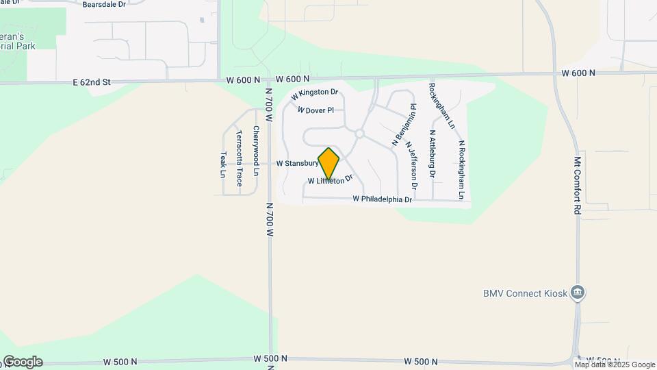 6805 W Littleton Dr Map and Location Details