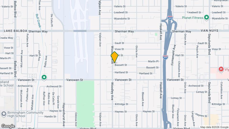 6904 Woodley Ave, Unit 6904 Woodley Ave Map and Location Details