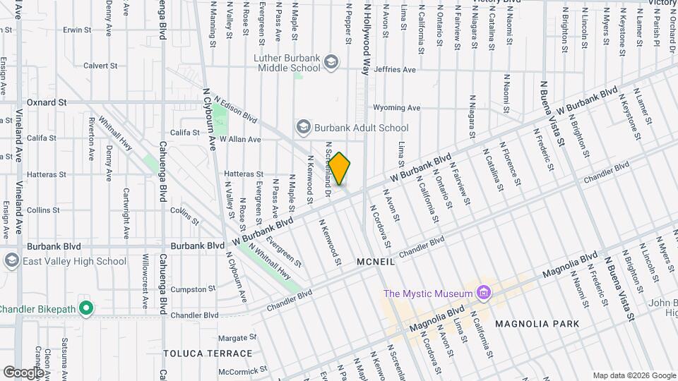 1408 N Edison Blvd, Unit 1408 Map and Location Details