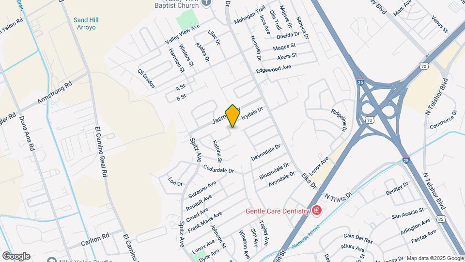 978 Ivydale Dr Mapa y Detalles de la Ubicación