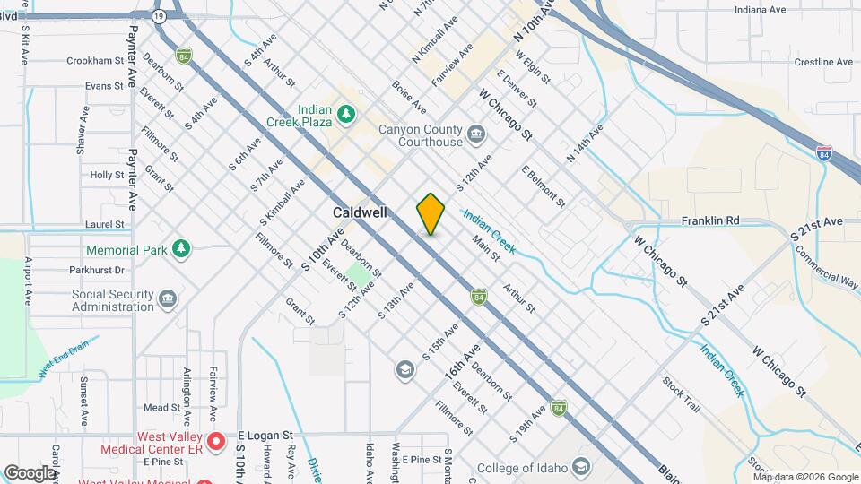 1209 Blaine St Map and Location Details