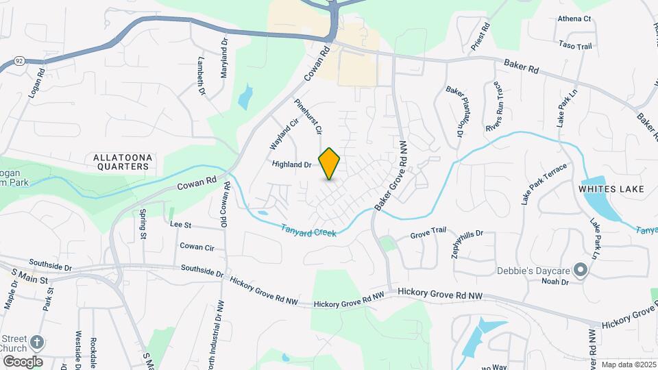 650 Windcroft Cir NW Map and Location Details