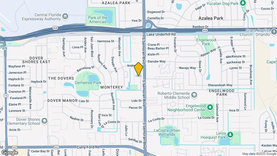 806 S Solandra Dr Map and Location Details