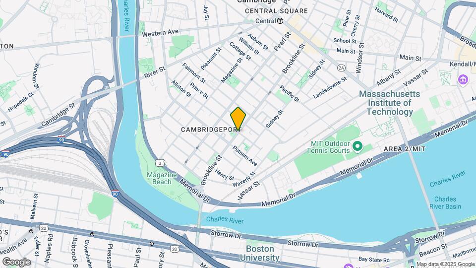 246 Brookline St, Unit 2 Map and Location Details