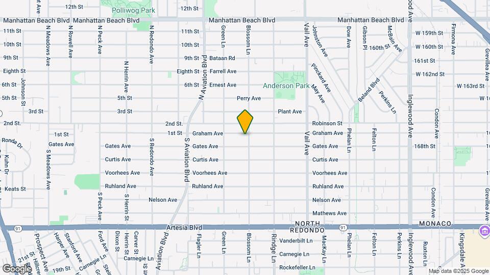 2020 Graham Ave Mapa y Detalles de la Ubicación